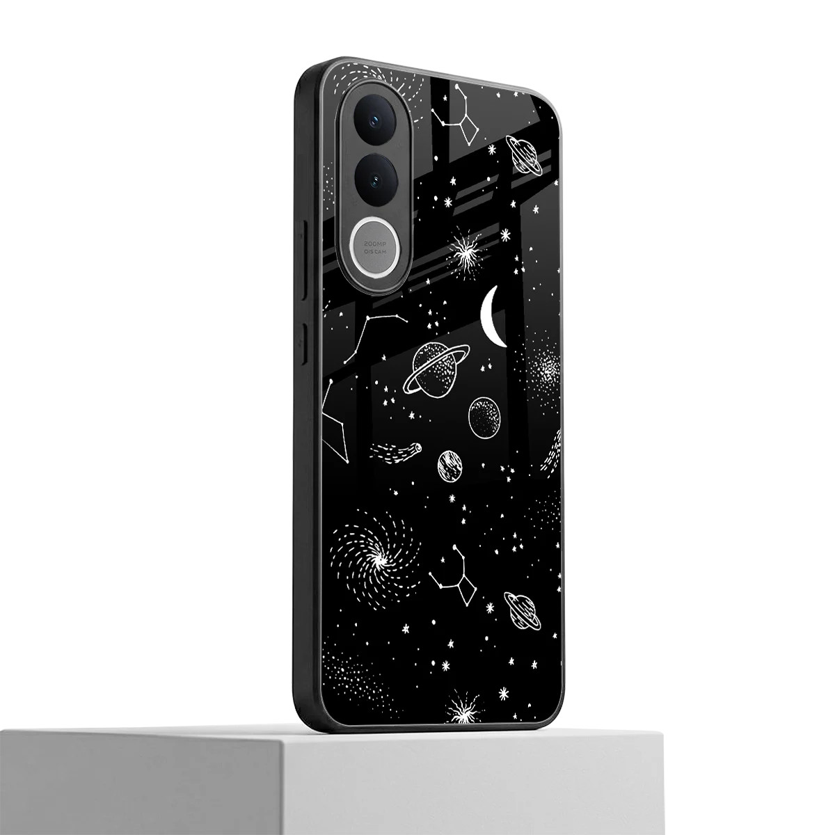 Cosmic Dreams vivo v70 fe mobile cover | shockproof glass phone case