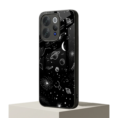 Cosmic Dreams vivo v70 elite mobile cover | shockproof glass phone case