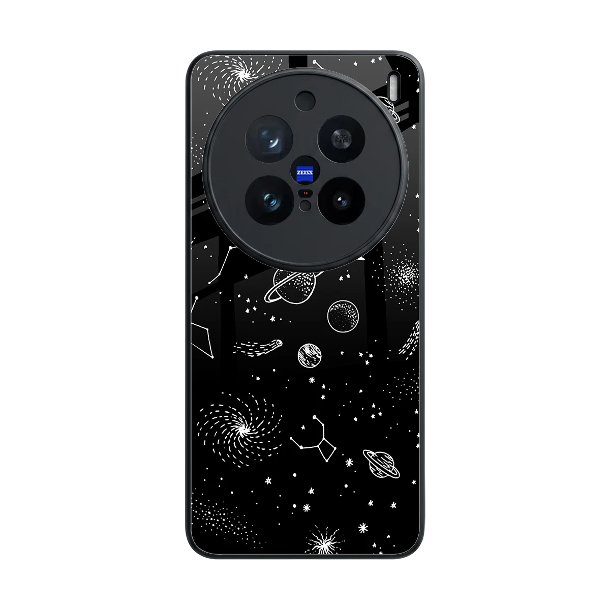Cosmic Dreams back phone cover | glass case for vivo x200 pro