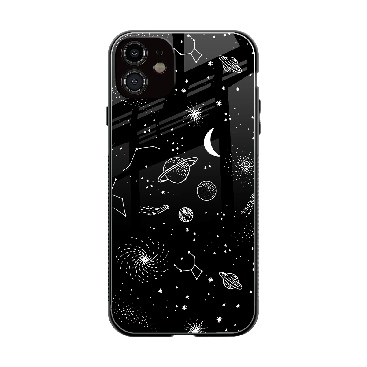 Cosmic Dreams back phone cover | glass case for iphone 11