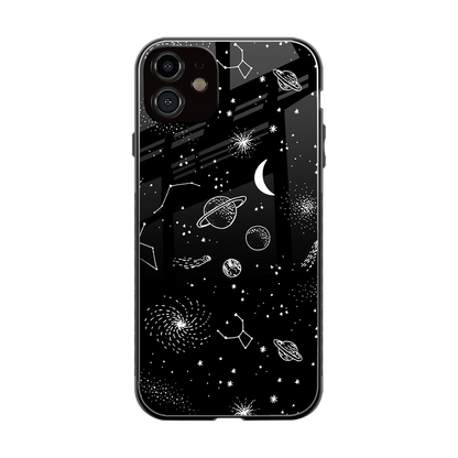 Cosmic Dreams back phone cover | glass case for iphone 11
