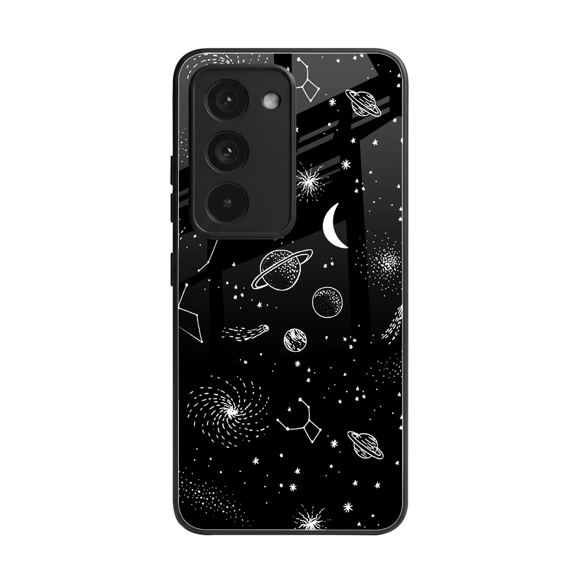 Cosmic Dreams back phone cover | glass case for redmi 15 5g