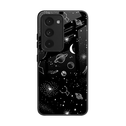 Cosmic Dreams back phone cover | glass case for redmi 15 5g