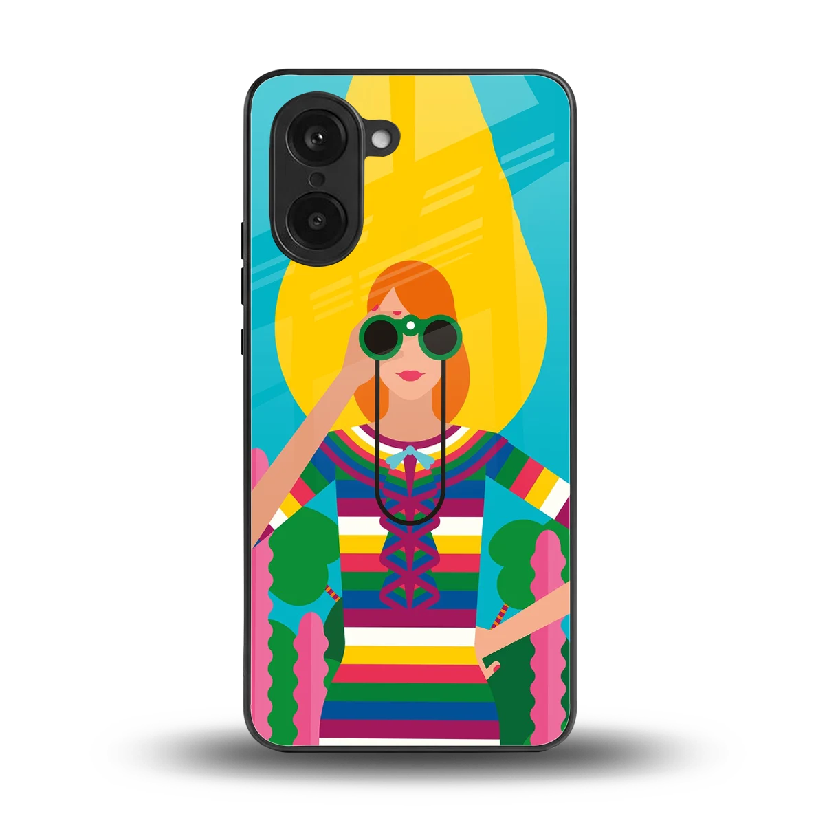Cosmic Explorer back phone cover | glass case for oneplus nord ce5 5g