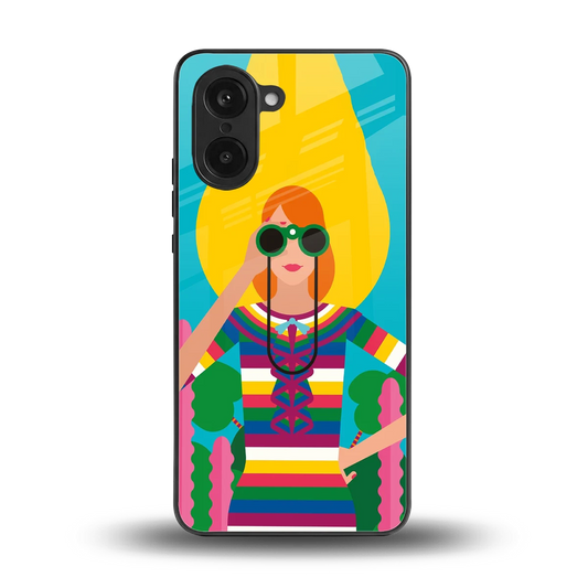 Cosmic Explorer back phone cover | glass case for oneplus nord ce5 5g