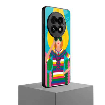 Cosmic Explorer oneplus 13 mobile cover | shockproof glass phone case