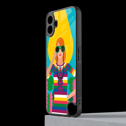 Cosmic Explorer cmf nothing phone 1 mobile cover | shockproof glass phone case