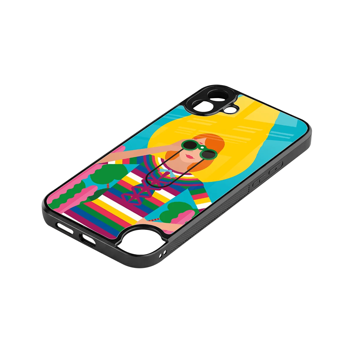 Cosmic Explorer stylish phone case for cmf nothing phone 1 | glossy glass and slim fit