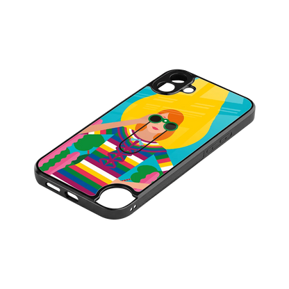 Cosmic Explorer stylish phone case for cmf nothing phone 1 | glossy glass and slim fit