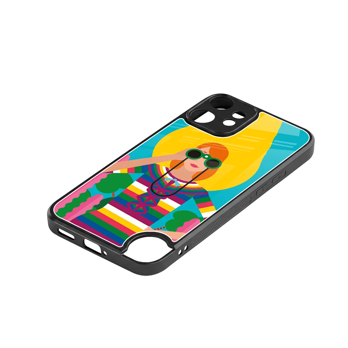 Cosmic Explorer stylish phone case for cmf nothing phone 2 pro | glossy glass and slim fit