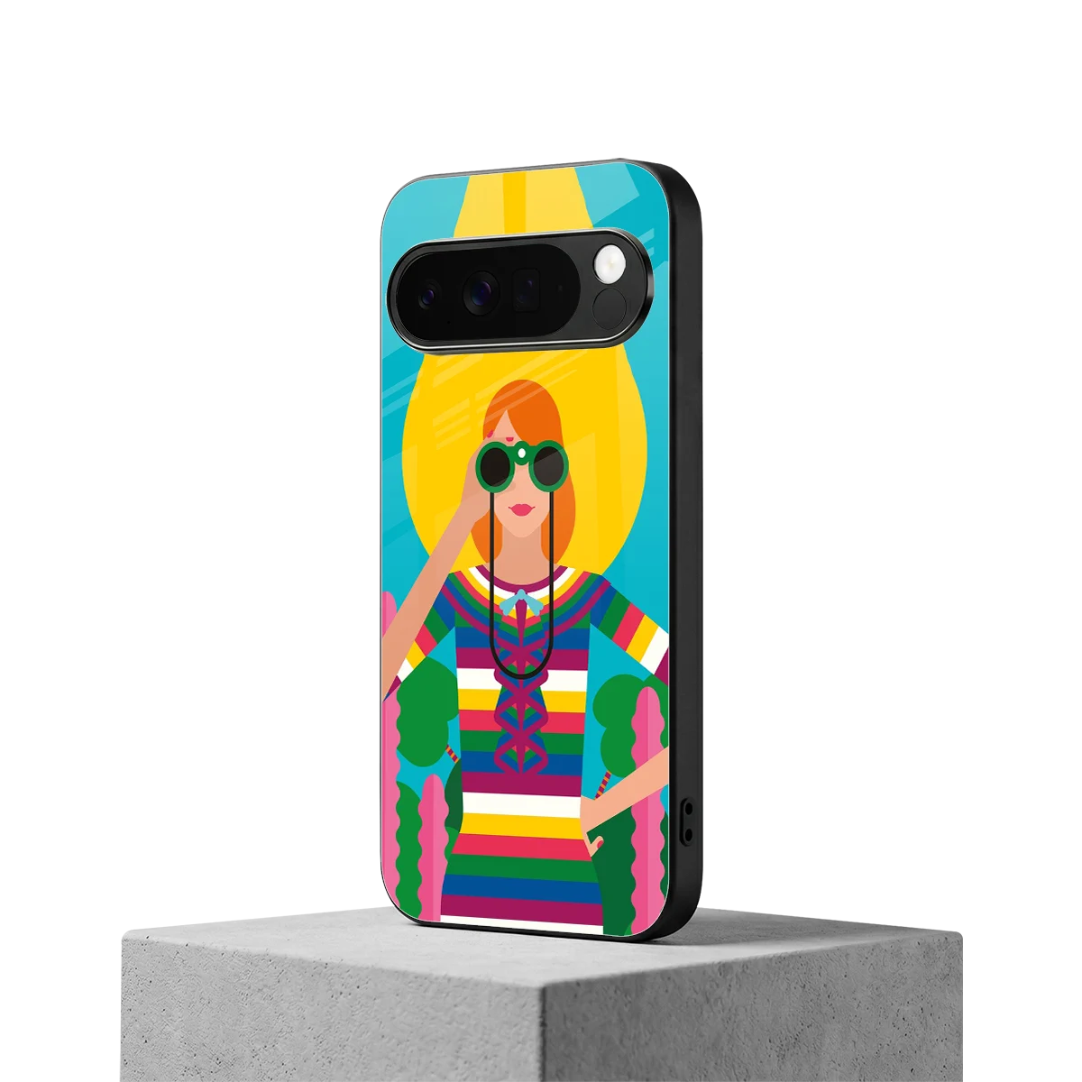 Cosmic Explorer google pixel 10 pro xl mobile cover | shockproof glass phone case