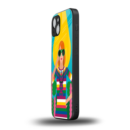 Cosmic Explorer iphone 15 mobile cover | shockproof glass phone case