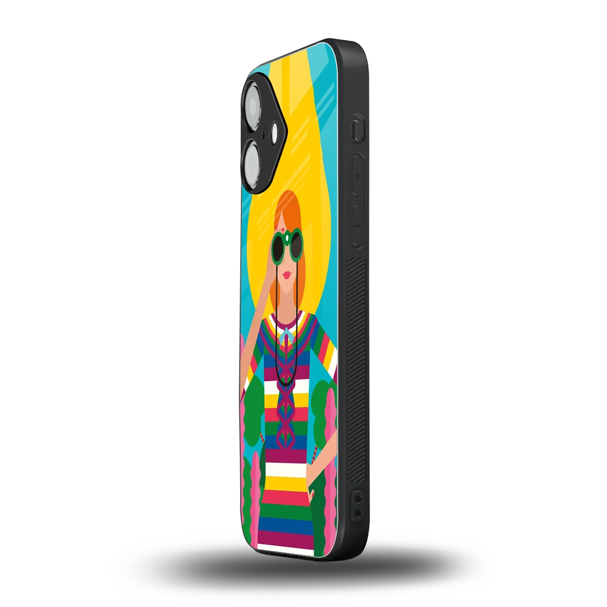Cosmic Explorer iPhone 16 mobile cover | shockproof glass phone case