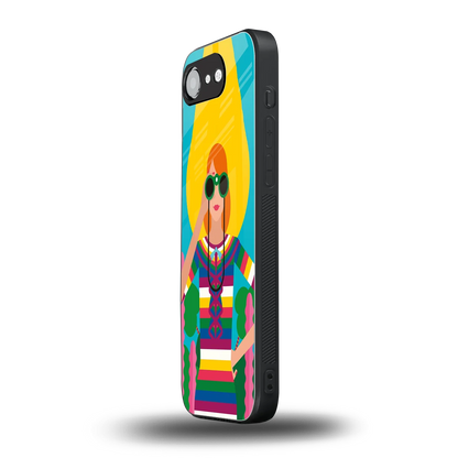 Cosmic Explorer iphone 17e mobile cover | shockproof glass phone case