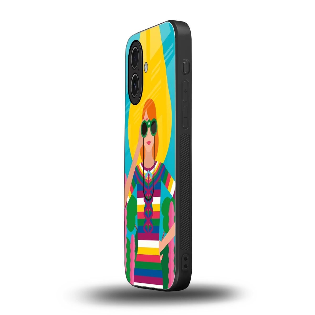 Cosmic Explorer iphone 17 mobile cover | shockproof glass phone case