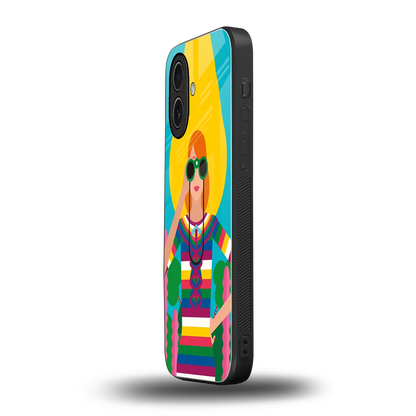 Cosmic Explorer iphone 17 mobile cover | shockproof glass phone case
