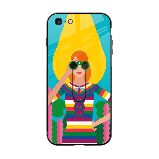 Cosmic Explorer back phone cover | glass case for iphone 6