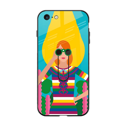 Cosmic Explorer back phone cover | glass case for iphone 6s plus