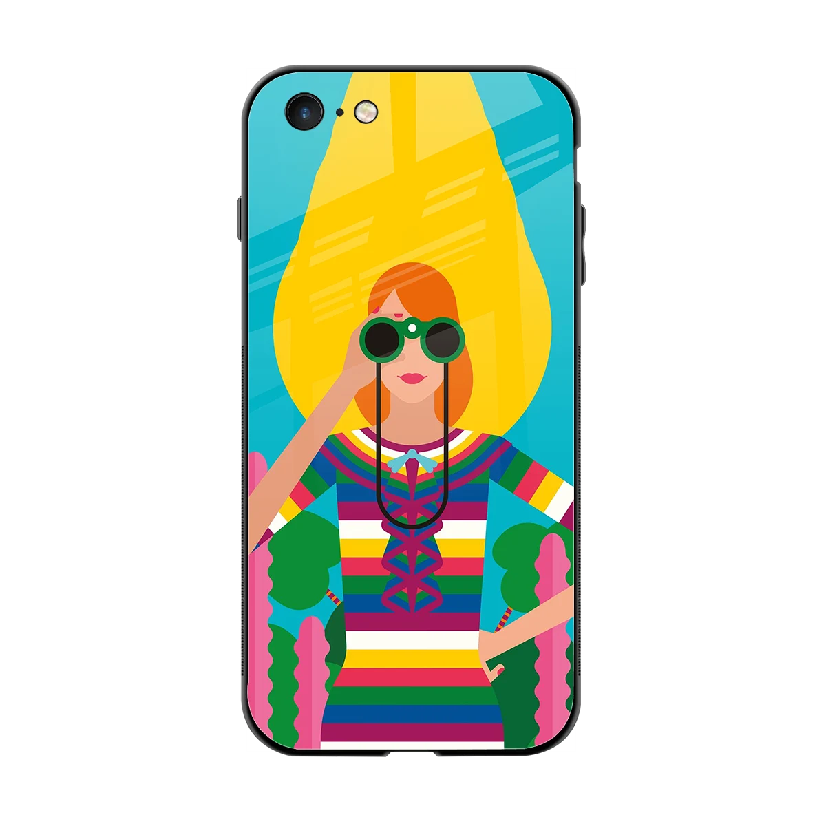 Cosmic Explorer back phone cover | glass case for iphone 6s