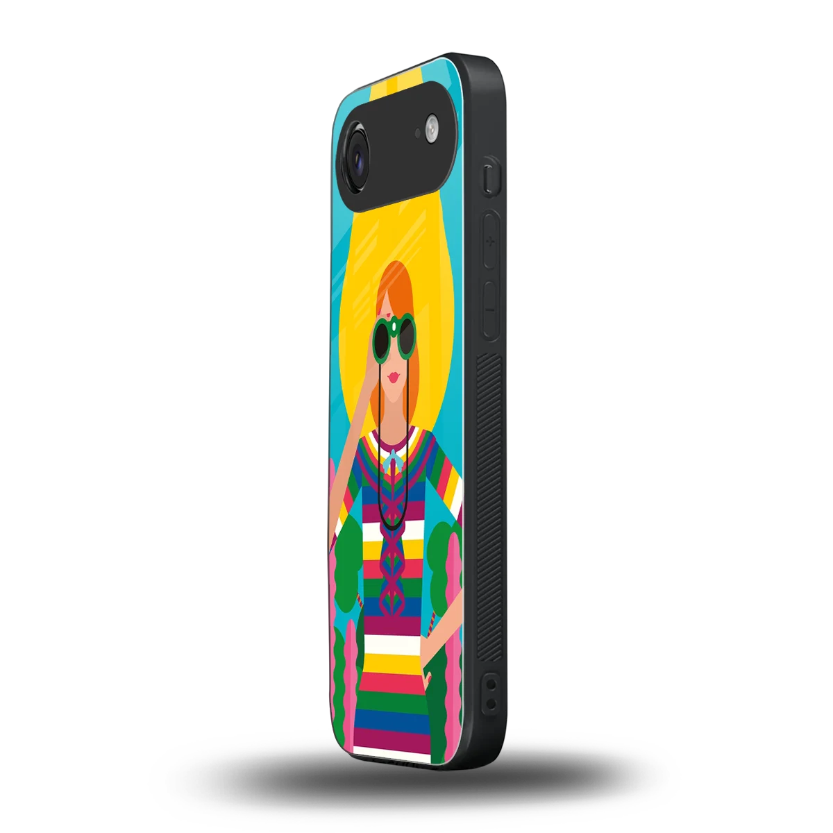 Cosmic Explorer iphone air mobile cover | shockproof glass phone case