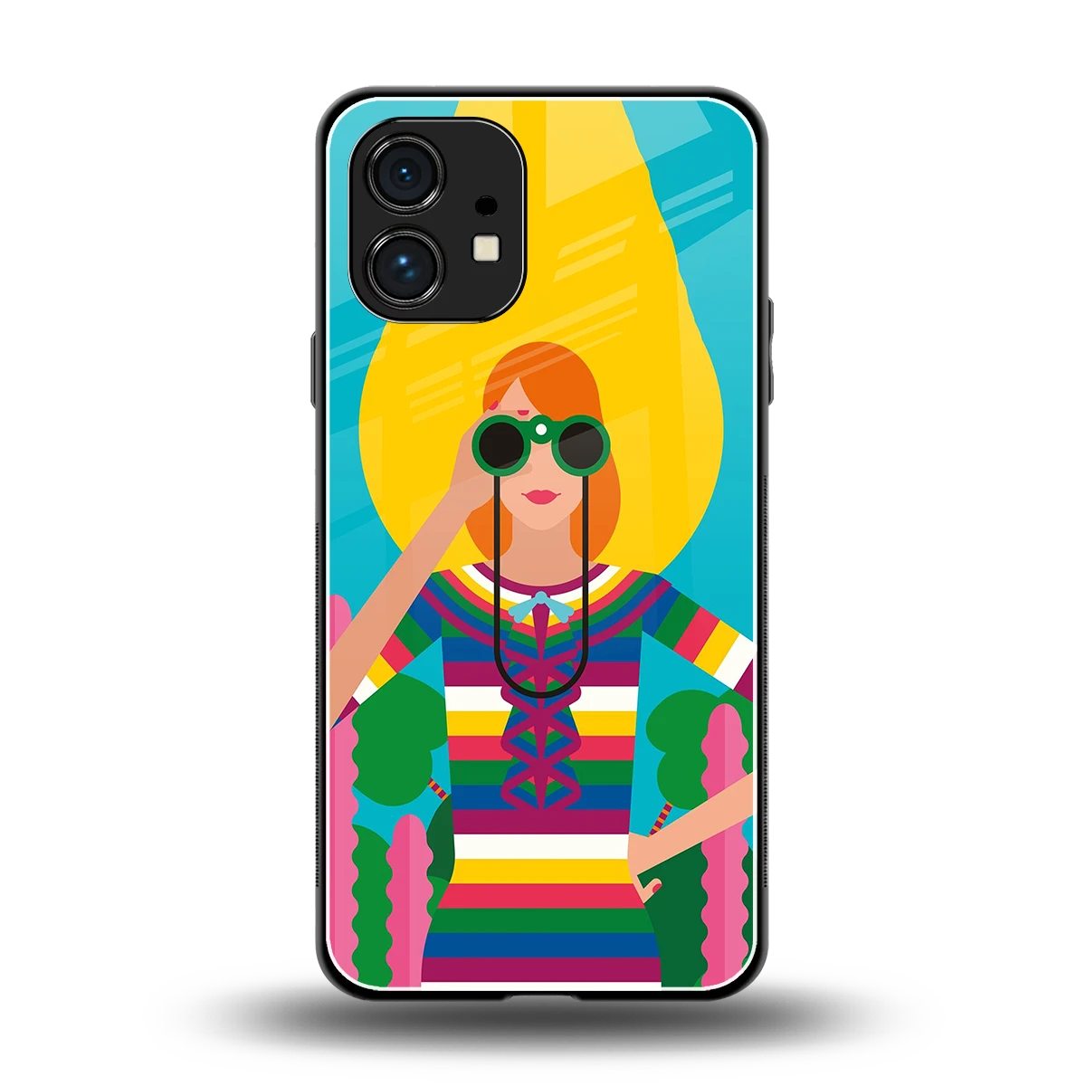 Cosmic Explorer back phone cover | glass case for nothing phone 1