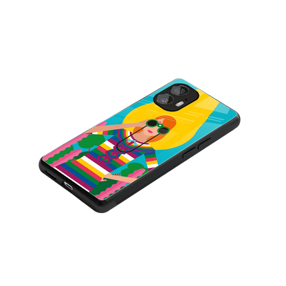 Cosmic Explorer stylish phone case for nothing phone 2 | glossy glass and slim fit
