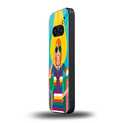 Cosmic Explorer nothing phone 2a plus mobile cover | shockproof glass phone case