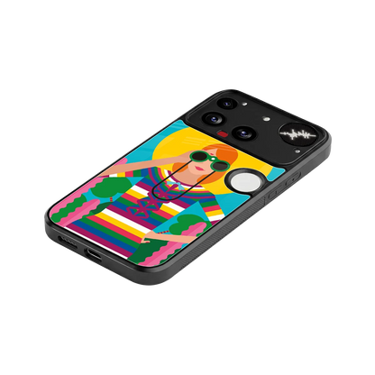 Cosmic Explorer stylish phone case for nothing phone 3 | glossy glass and slim fit