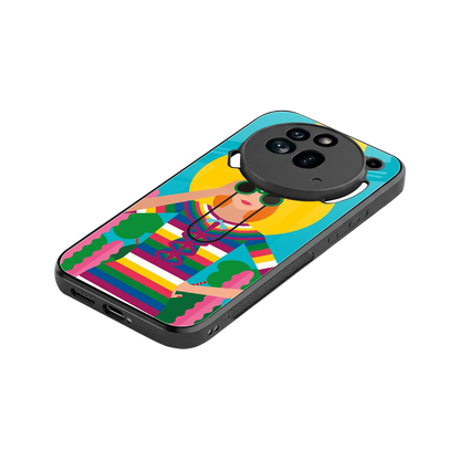 Cosmic Explorer stylish phone case for nothing phone 3a pro | glossy glass and slim fit