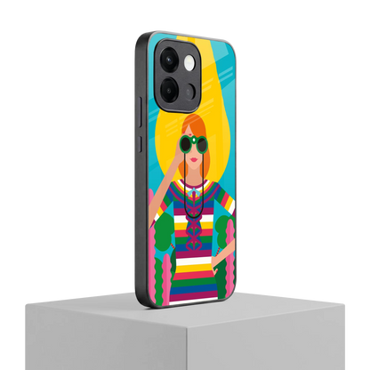 Cosmic Explorer oneplus 13s mobile cover | shockproof glass phone case