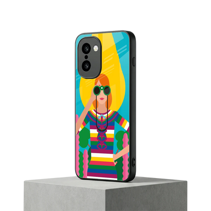 Cosmic Explorer oneplus 15r mobile cover | shockproof glass phone case