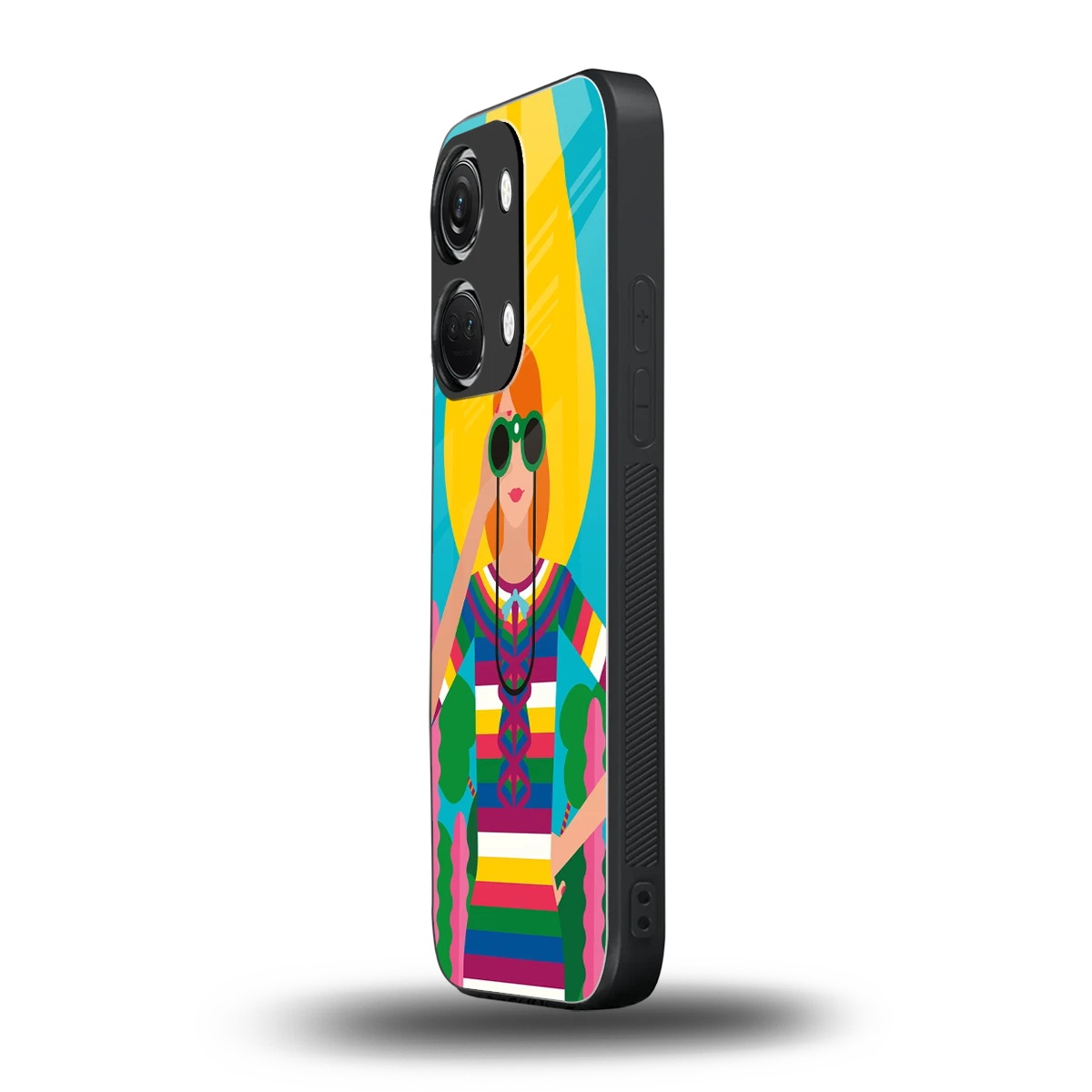 Cosmic Explorer oneplus nord 3 mobile cover | shockproof glass phone case