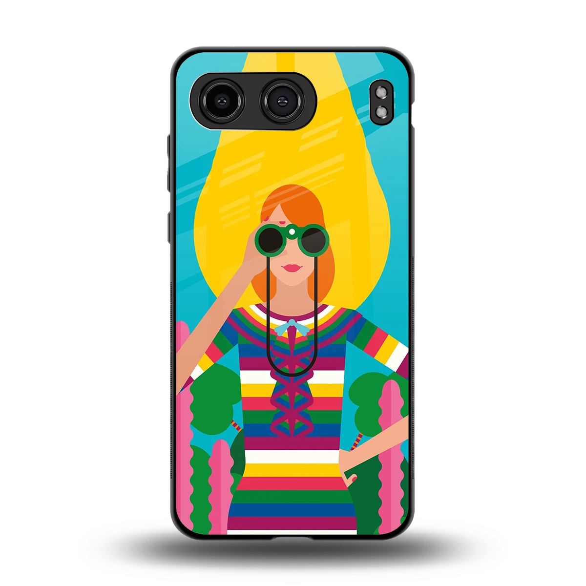 Cosmic Explorer back phone cover | glass case for oneplus nord 4