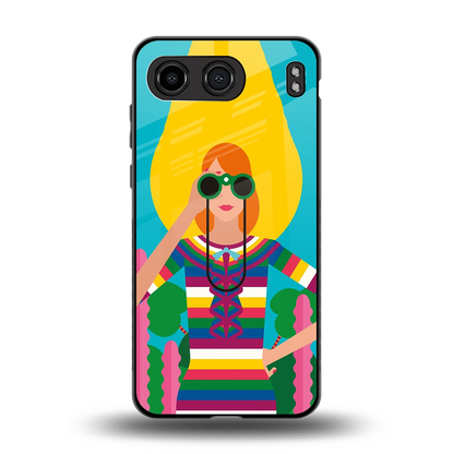 Cosmic Explorer back phone cover | glass case for oneplus nord 4