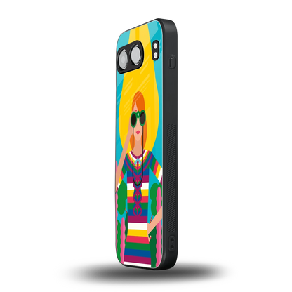 Cosmic Explorer oneplus nord 4 mobile cover | shockproof glass phone case