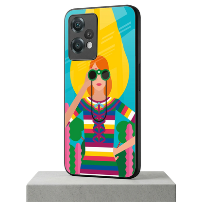 Cosmic Explorer oneplus nord ce 2 lite mobile cover | shockproof glass phone case