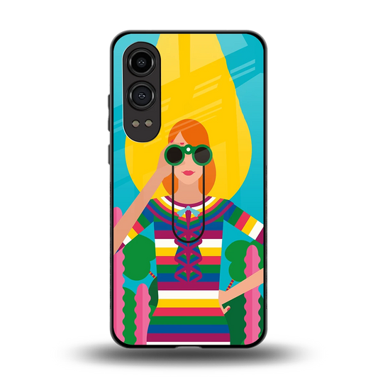Cosmic Explorer back phone cover | glass case for oneplus nord ce 4 lite