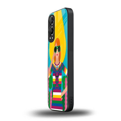 Cosmic Explorer oneplus nord ce 4 lite mobile cover | shockproof glass phone case