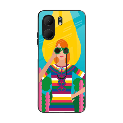 Cosmic Explorer back phone cover | glass case for oppo a5x 5g