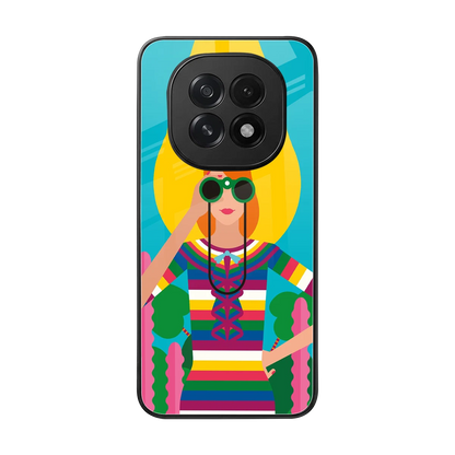 Cosmic Explorer back phone cover | glass case for oppo f29 5g