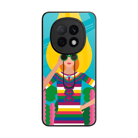 Cosmic Explorer back phone cover | glass case for oppo f29 pro 5g