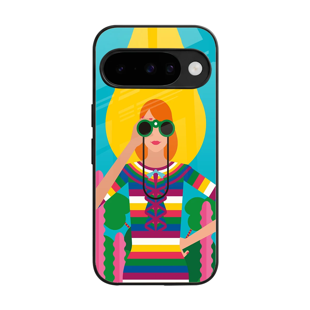 Cosmic Explorer back phone cover | glass case for google pixel 10