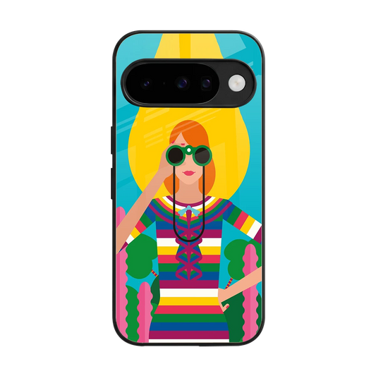 Cosmic Explorer back phone cover | glass case for google pixel 10