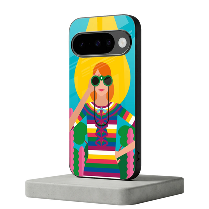 Cosmic Explorer google pixel 10 mobile cover | shockproof glass phone case