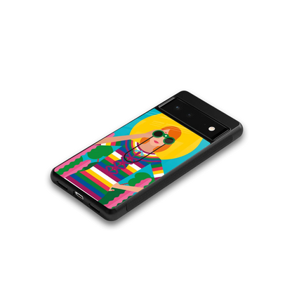 Cosmic Explorer google pixel 6 mobile cover | shockproof glass phone case
