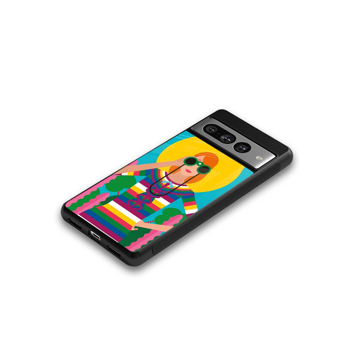 Cosmic Explorer google pixel 7 pro mobile cover | shockproof glass phone case