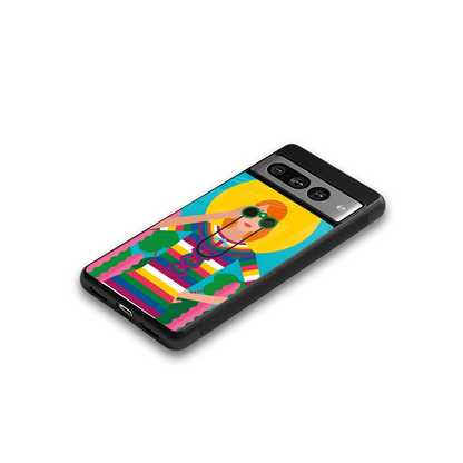 Cosmic Explorer google pixel 7 pro mobile cover | shockproof glass phone case
