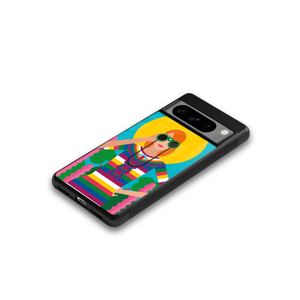 Cosmic Explorer google pixel 8 pro mobile cover | shockproof glass phone case