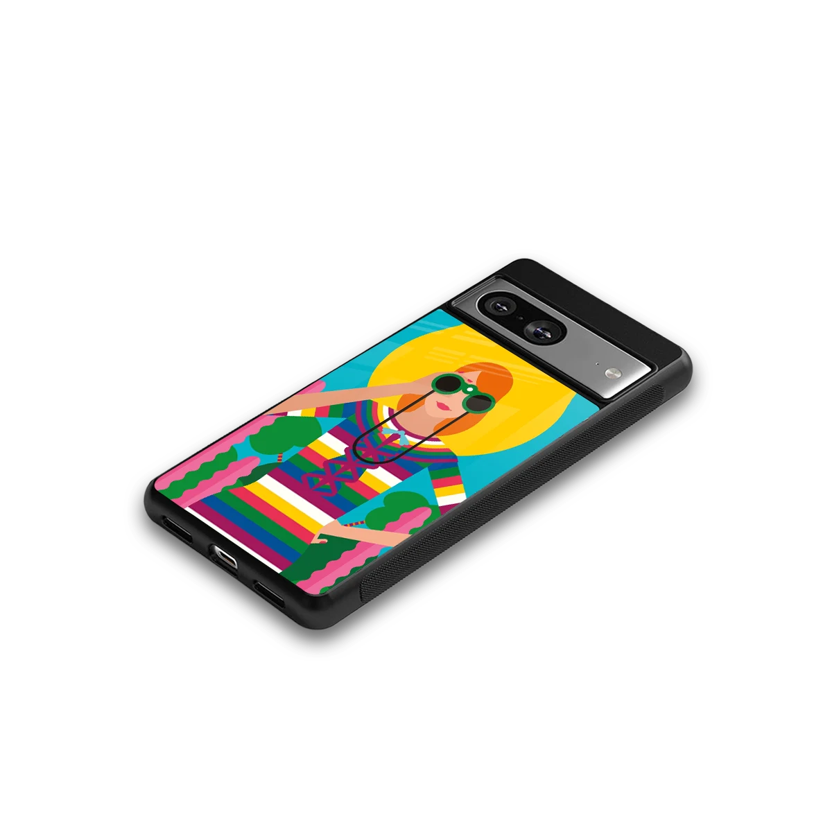 Cosmic Explorer google pixel 8 mobile cover | shockproof glass phone case