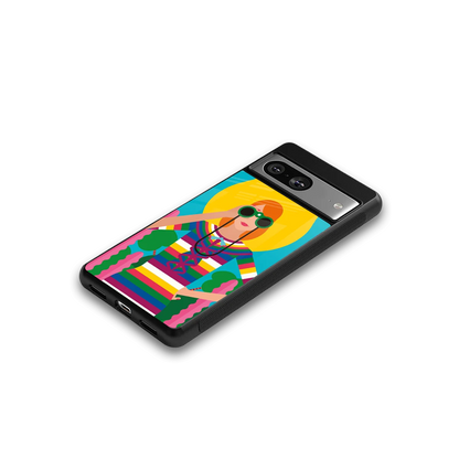 Cosmic Explorer google pixel 8 mobile cover | shockproof glass phone case